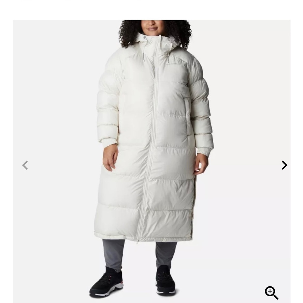 Women's White Puffer Coat